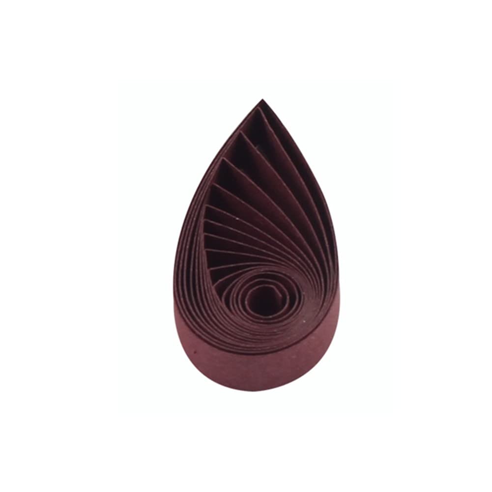 Odetojoy Burgundy 120Pc Paper Quilling Strips 5Mm Quilling Papers 5Mm Craft Single Color Paper Strips (Burgundy)