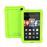Fire HD 6 Case - Poetic Fire HD 6 Case [Turtle Skin Series] - [Corner/Bumper Protection] [Grip] [Sound-Amplification] Protective Silicone Case for Amazon Kindle Fire HD 6 Green