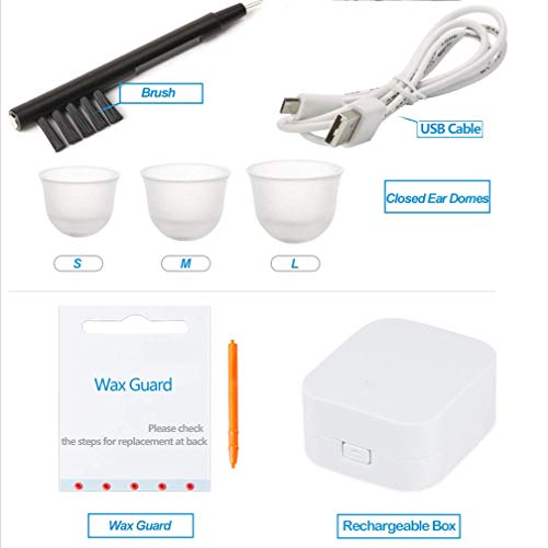 LAIWEN Rechargeable Hearing Amplifier with Digital Noise Reduction to Assist Hearing for Adults ITC Style