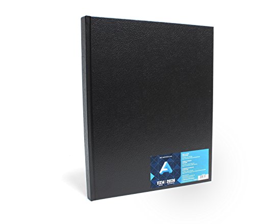 Art Alternatives Black Hardbound Sketch Book 11" x 14"