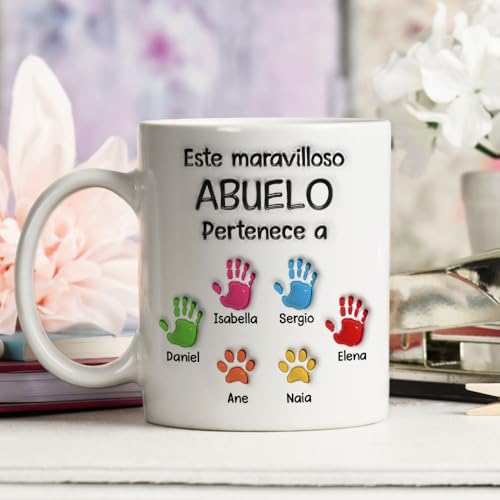 Taza personalizada para papá Wrappiness 11 onzas miniatura 5