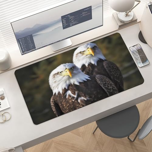 Tapis de souris antidérapant grand format avec surface de glisse fluide - 6