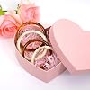 HOVEOX Acrylic Bangles Chunky Bracelets for Women Resin Bangles Bracelets for Women Resin Jewelry Acrylic Jewelry (4 Pcs) #5