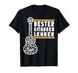 Bester Gitarrenlehrer Musiklehrer Gitarre Musik T-Shirt