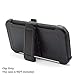 Case Black - Rugged Shockproof Cover with Belt Clip 2-in-1 Phone Case with Screen Protector - Armor Protective Cell Phone Holder