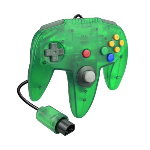 Hyperkin "Captain" Premium Controller for N64 (Lime Green) - Nintendo 64