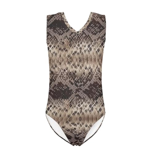 Image of Cartoon Pattern Kids Girls Bathing Suits One Piece Swimsuit Soft & Quick Dry, 5-14Years