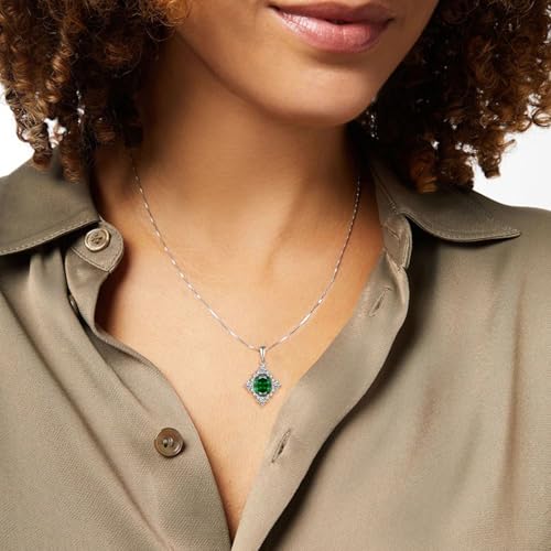 Collier argent 925 JO WISDOM pendentif ovale anti-ternissement - 3