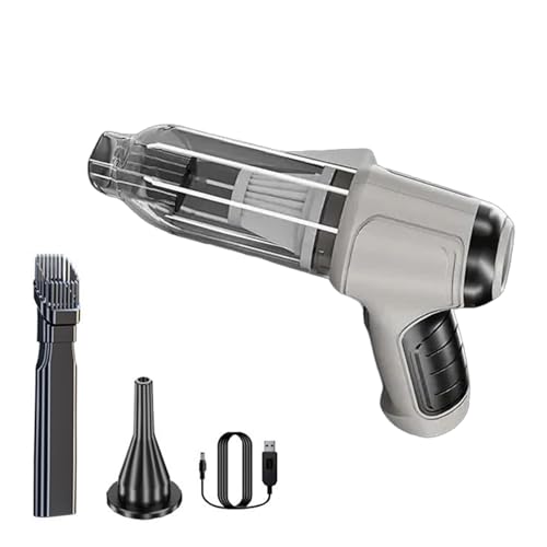 コードレス カー バキューム | 9000Pa ハンディ ブロワー | コードレス 充電式 ポータブル 車用 掃除機,自動車、トレーラー、トラクター、SUV、車両、家庭、職場、コンピューター、デスクトップ用