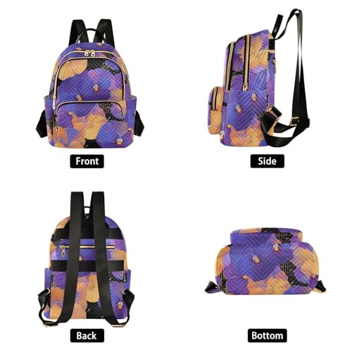 Mochila de trabajo antirrobo de flores como regalo para adolescentes 2