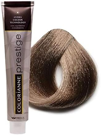 Colorianne Prestige Technologically Advanced Cream Dyeing Treatment Hydra Color Technology, Light Ash Blonde, 100 ml./3.38 fl.oz. (8/10)