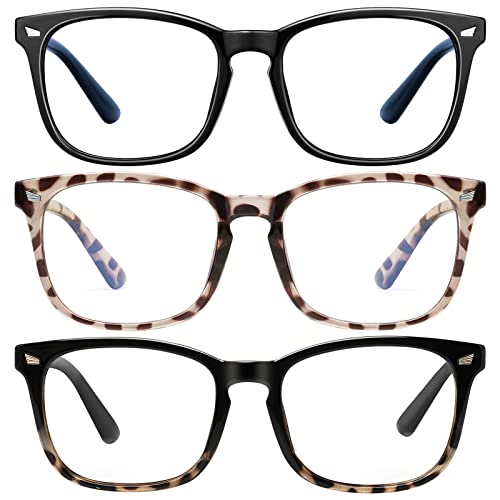 Image of hunsquer Blue Light Glasses for Woman /Men Computer Blue Light Glasses