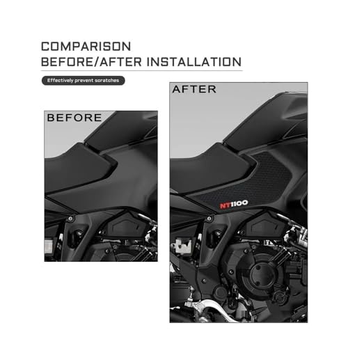 Protection réservoir NT1100 grip latéral et pads anti-rayures