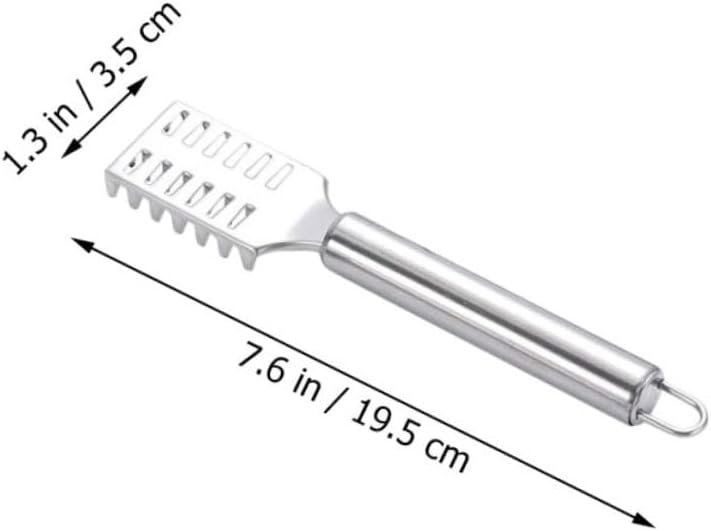 4Pcs Scale Scraper Set 304 Stainless Steel Scale Remover Kitchen Tool Waterproof Fish Cleaning Utensil for Home Chefs and Fishermen image 2