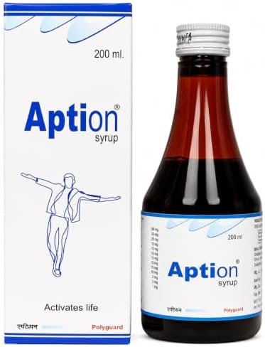 Aption Syrup | Complete ayurvedic digestive care | For Digestion | acidity gas and bloating | boosts appetite | (Pack of 2, 200 ML)