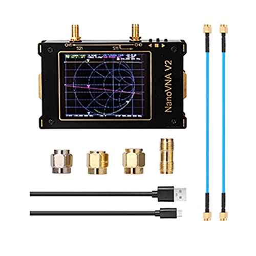 Analizador de espectro y red vectorial V2 de 3.2 pulgadas para medir duplexor de sección UV