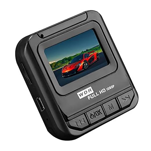 170 ° vidvinkel GPS WiFi bilkamera Full HD 1080P Dash CAM, bil Dashcam med justerbar lins 1,5 tums IPS LCD-skärm, loopinspelning, rörelsedetektering, bildskärm,16g