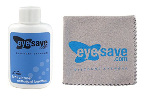 Eyesave Cleaners & Cloths - 1oz Cleaner & Microfiber Cloth Kit / 1oz A/R Cleaner/Microfiber Cleaning Cloth Kit