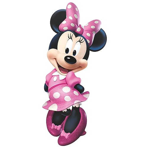 Disney RoomMates RMK2008GM Minnie Mouse Bow-tique Giant Peel and Stick Wall Decal