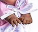 JC Toys La Baby African American 11-inch Small Soft Body Baby Doll La Baby | Washable |Removable Pink Floral Outfit w/Hat, Pacifier & Blanket | for Children 12 Months +