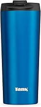 Tank Stainless Steel Tumbler 450mL, Flip Cap Lid, Up to 6HRs Hot, Blue