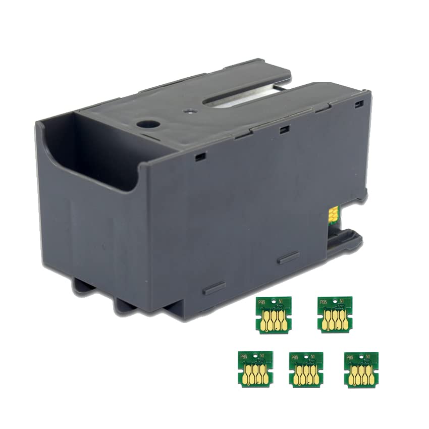 【Accessori per stampanti】 For PXMB8 T6716 T6715 Waste Ink Tank Maintenance Box For Epson WF C5210 C5290 C5710 C5790 M5298 M5299 M5799 C529 C579R ET8700(Tank with chip)