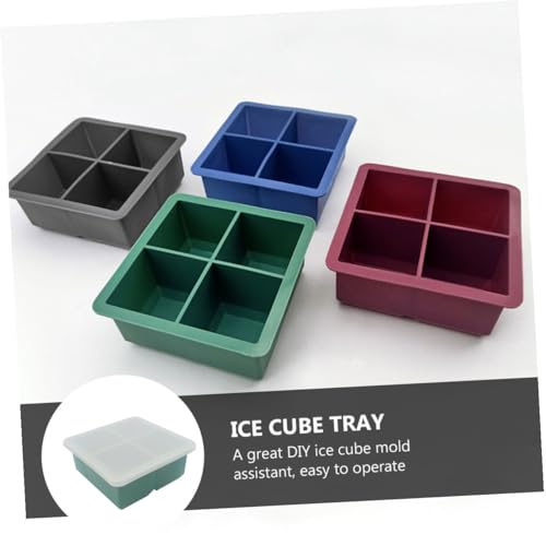 Molde de silicona para cubos de hielo VALICLUD 2 piezas miniatura 6