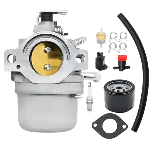 Aynaxcol 590399 796077 Carburetor Kit, Replacement for BS 215802 215807 215872 217802 217807 217902 217907 Models, Replacement for Troy Bilt TB30R TB30B 13CC26JD011 Models