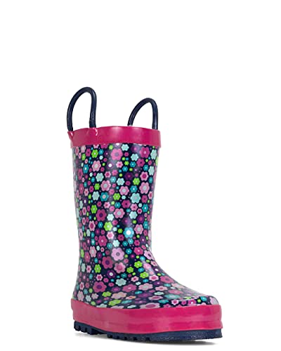 Western Chief Girl's Blossom Blast Waterproof Rain Boot