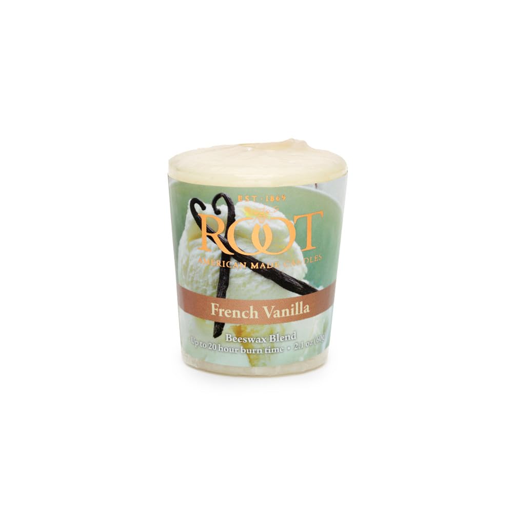 Root Candles, Świeca wotywna 20-godzinna francuska wanilia 56 ml