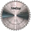 شفرة منشار الطاولة المركبة SawStop ذات 40 سنًا CNS-07-148