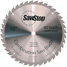 SawStop 40-Tooth Combination Table Saw Blade CNS-07-148
