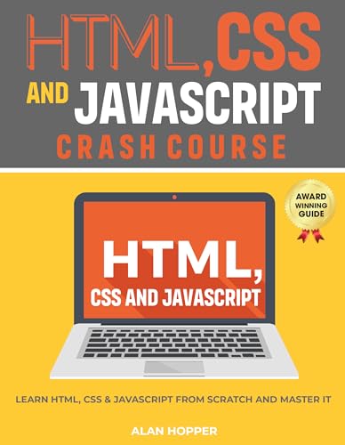 Html, Css And Javascript Crash Course: Learn Html cover