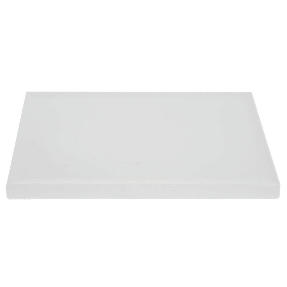 HUBERT Cerve Collection White Melamine Replacement Top for Rectangular Riser - 10 1/2"L x 6 2/5"W