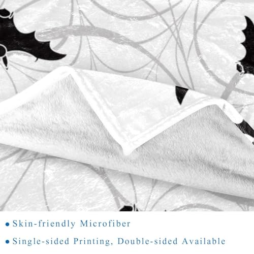 Couverture polaire microfibre confortable pour voyage et sofa