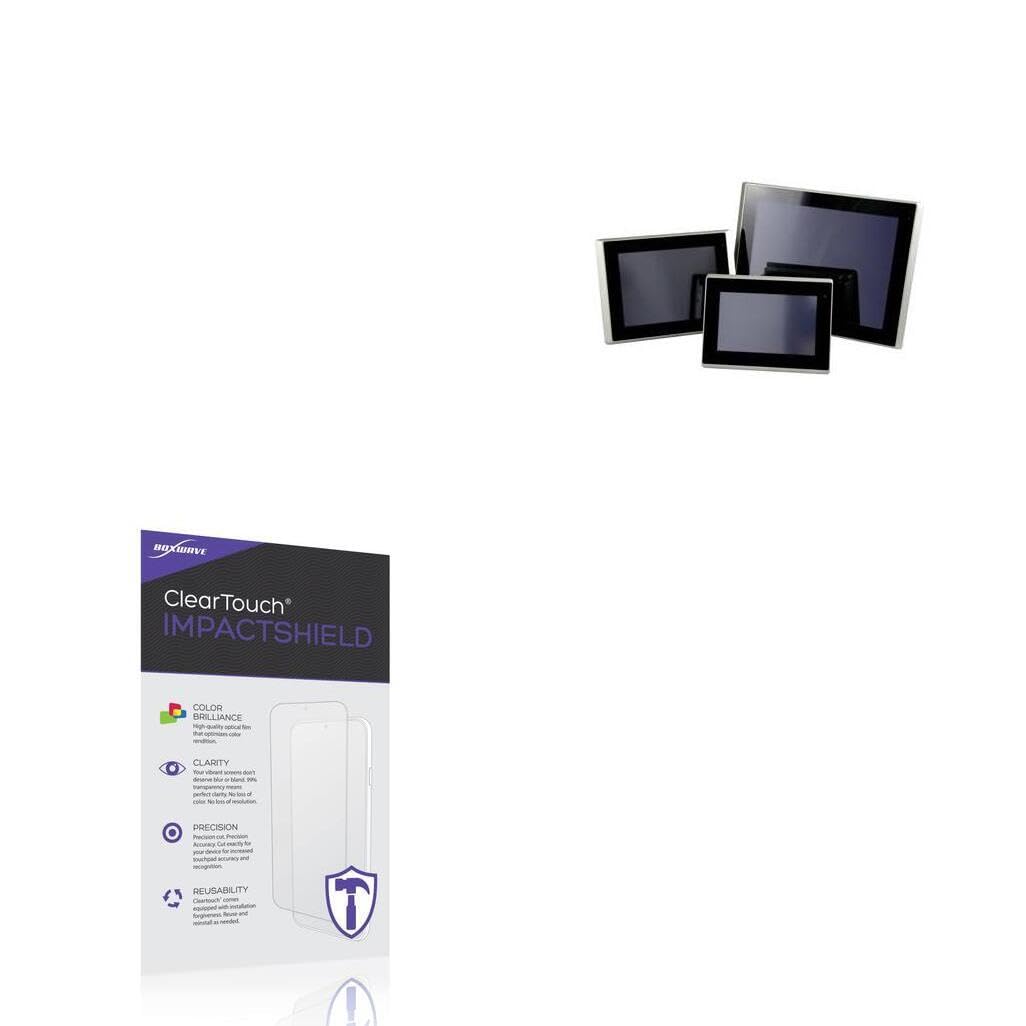 BoxWave Screen Protector Compatible With IVC Displays NP-607C - ClearTouch ImpactShield (2-Pack), Impenetrable Screen Protector Flexible Film