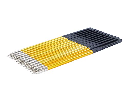 EMIYA Aluminum Bolt Arrows for 50LB to 80LB Crossbow Pistols 12 Pack