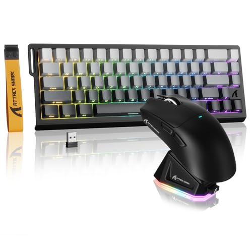 Amazon | ATTACK SHARK X68PRO HE ラピッドトリガーキーボード&X11