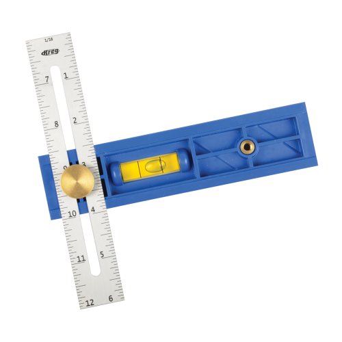 Kreg 199677 Multi-mark instrument de traçage robuste avec règle inox