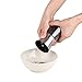 LUXURY Salt And Pepper Grinder Kitchen Set - Stainless Steel Pepper and Salt Mill - with glass body and adjustable ceramic rotor mechanism, combo set, create the best seasoning for your food - by Limo