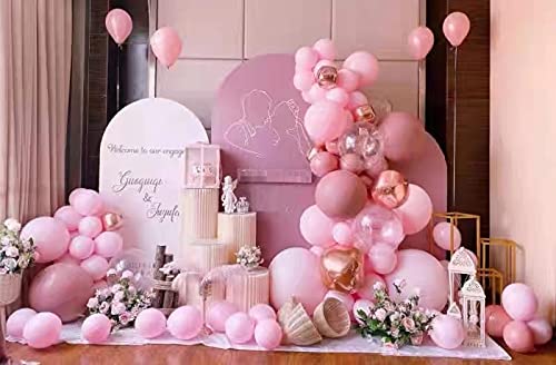 Foldable Paper Columns Display Pedestals Stands For Wedding Engagement Birthday Party Decoration (Cream White, L+Xl+Xxl (D12")) #TOP5