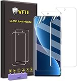 WFTE [Lot de 2 Films de Protection d'écran pour Xiaomi Mi 12 Pro,TPU film,HD Ultra Transparent,Anti-Rayures,Anti-Huile,Films de Protection d'écran pour Xiaomi Mi 12 Pro