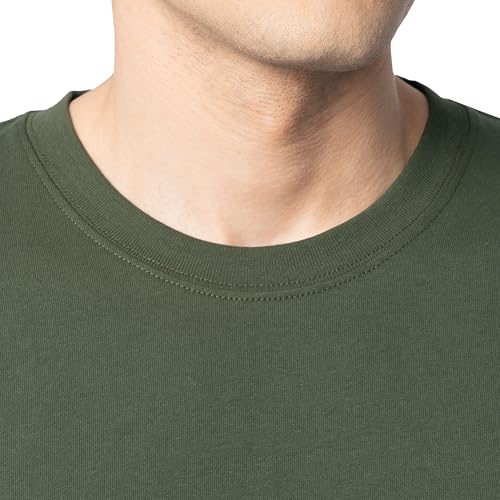 Image of Fruit of the Loom Men's Eversoft Cotton Short Sleeve T-Shirts, 2 Pack