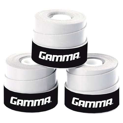 GAMMA AGSO10 Supreme Overgrip White, 3 pack