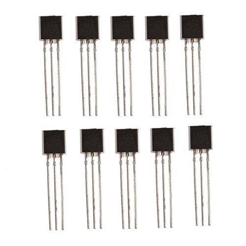 Transistor BC337, NPN, 800mA, TO-92, 10 STK.