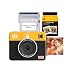 Produktbild Kodak Mini Shot 3 Retro 4PASS 2-in-1-Sofortbildkamera und Fotodrucker, Tragbar (7,6 x 7,6 cm) + Paket mit 38 Blatt, Gelb