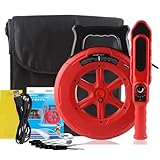 Pipe Locators Precision Blockage Detector For Water Pipes,20/30/40m Pipeline Blocking Clogging Scanner Plumbers Instrument Diagnostic Tool(20m)