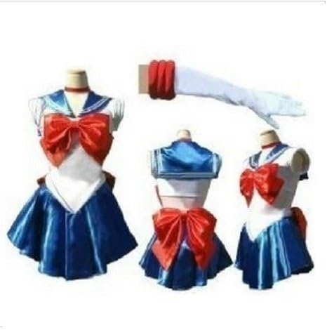 Amazon 美少女戦士 セーラームーン 月野うさぎ 風 セーラー服 コスチューム メンズ Lサイズ コスプレ 仮装 通販