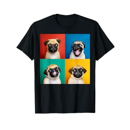 Mops Welpen T-Shirt für Hundeliebhaber