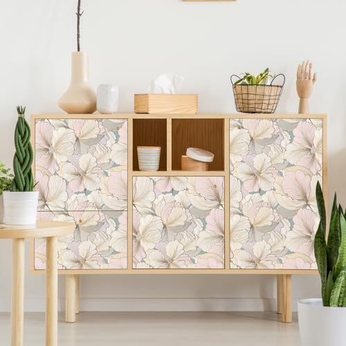 Papel tapiz para armario de cocina lavable que transforma espacios pequeños con luz 4